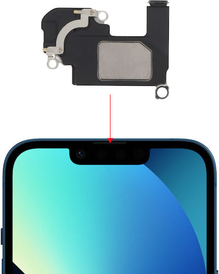 Резервна вътрешна слушалка Relife за iPhone 13, черна
