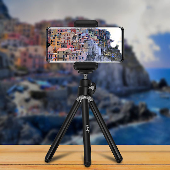 Linq Mini Tripod Rotates 360 ° Smartphone Width 51 To 85mm Hd-3053 Black