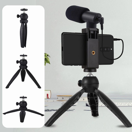 Stream Vlog Pack Ihr Smartphone Stabiler Stativ Mikrofon Puluz