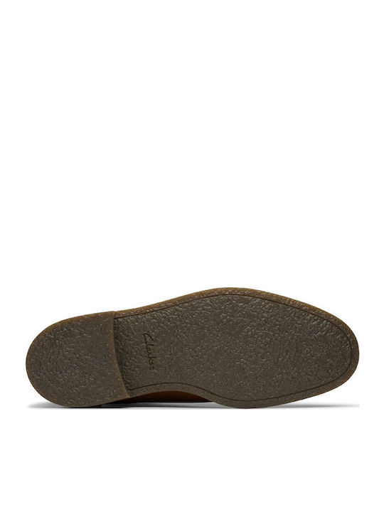 Jaxen Easy Suede Καφέ Ανδρικά Μποτάκια