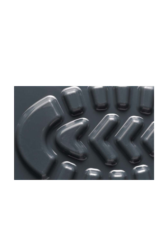 Covor de Intrare din Cauciuc Negru 35x49buc Grosime 20mm