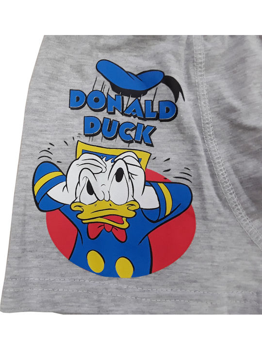 Disney Donald Duck Kinder-Boxershorts Grey