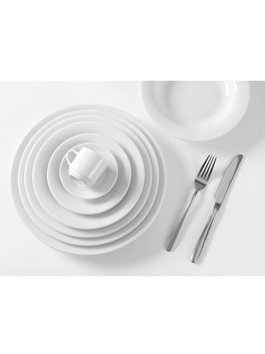Hendi Plate Shallow made of Porcelain White with Diameter 16cm 12pcs