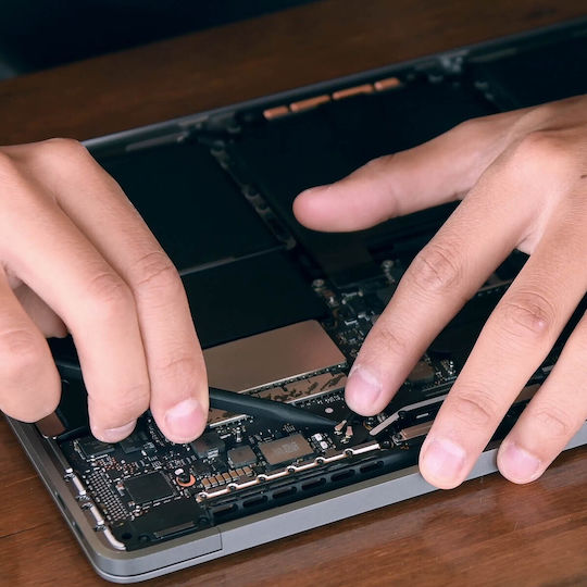 Set complet de unelte pentru demontare și reparare smartphone și tabletă, 24 piese, negru
