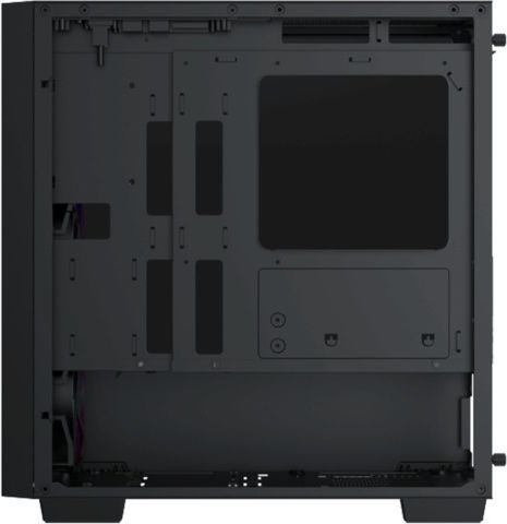 Xigmatek NYX Air II Геймърска Мини Кула Компютърна Кутия със Страничен Прозорец Черна