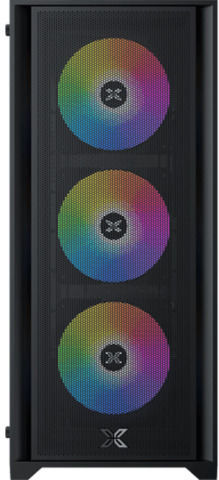 Xigmatek Gaming X II Midi Tower Компютърна Кутия с ARGB Осветление Черна