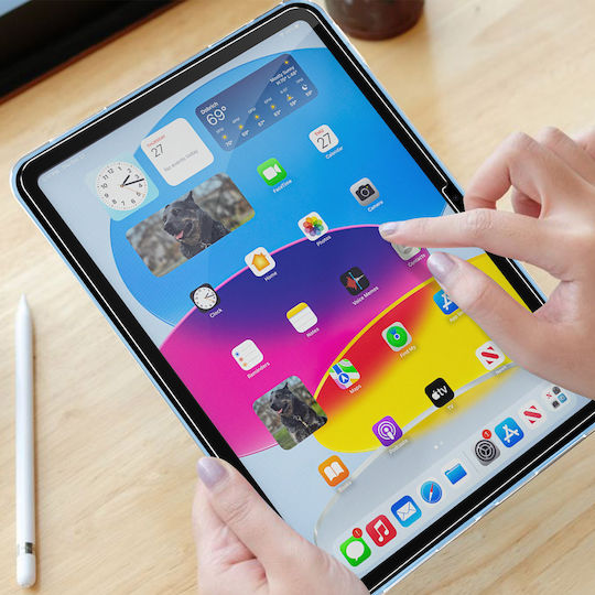iPad 10.9 2022 Silicone Gel Flexible Tempered Glass 9h Screen Protector