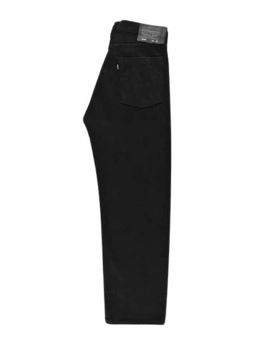 Skateboarding Herren Jeanshose mit Lose Baggy Anwendung Schwarz