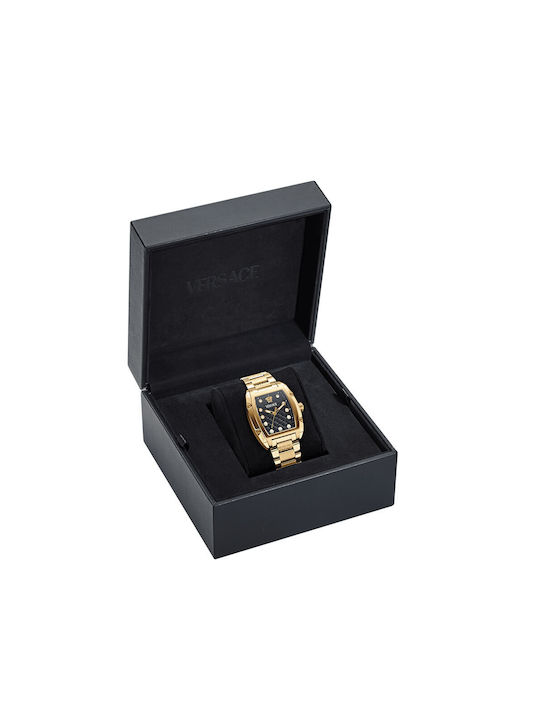 Versace Lady Women's Watch with Gold Metal Bracelet