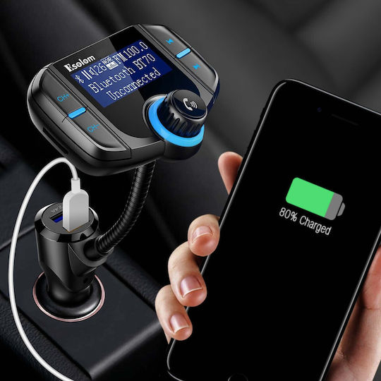 Kit Handsfree Universal Bluetooth pentru Mașină cu Transmisie FM Mp3