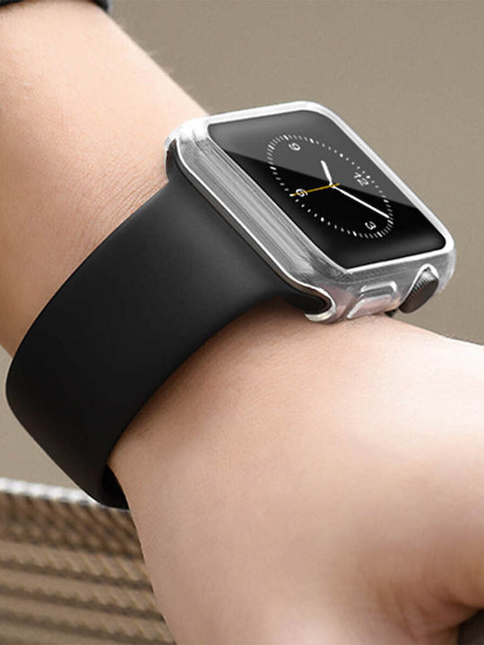 Silicone Case Cover Apple Watch 40mm Ultra Clear