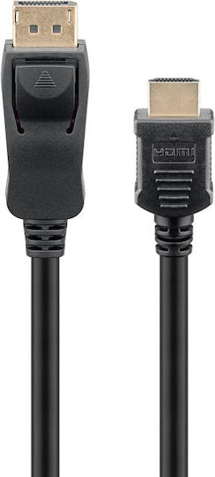 Goobay Cable DisplayPort male - HDMI male 3m Black (64837)