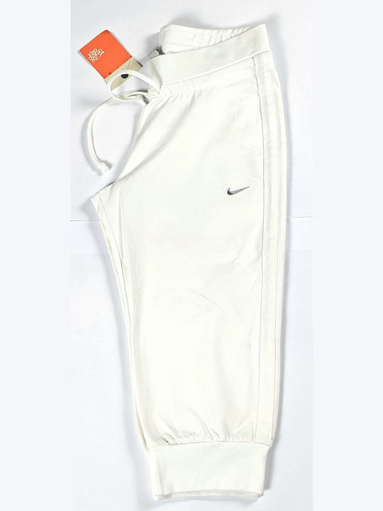 Women's Capri Sweatpants White