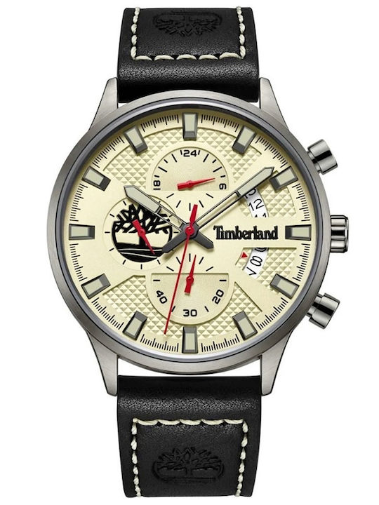 Timberland Dracut Мъжки часовници с батерия с кожена каишка