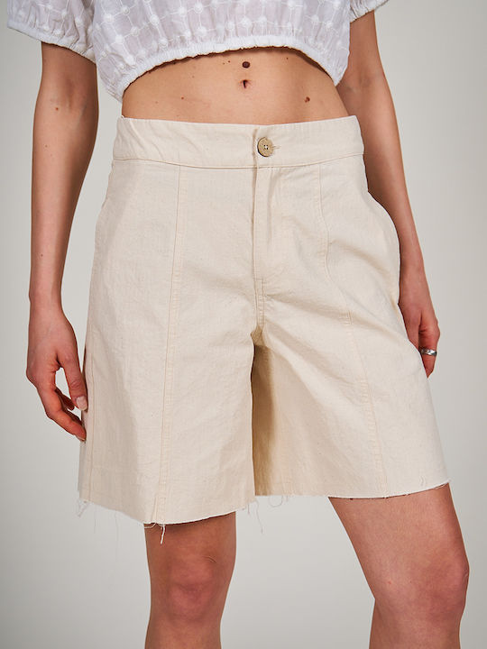 Badila Women's Bermuda Shorts Beige