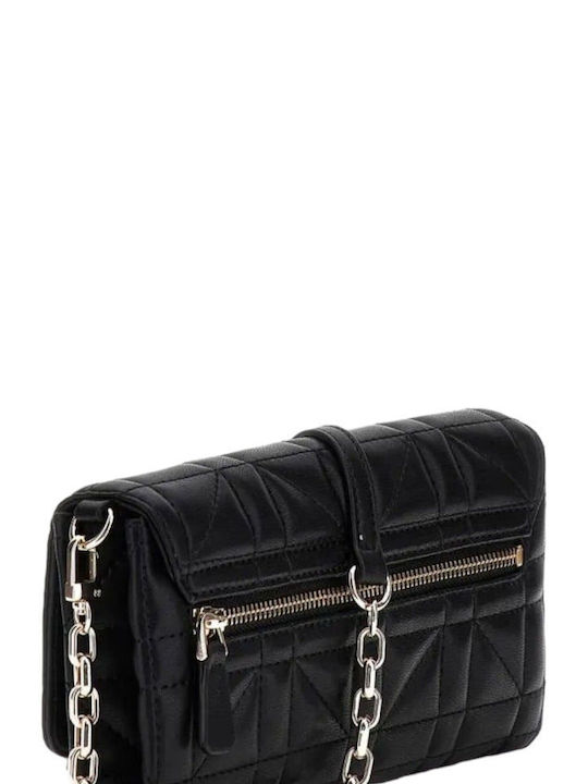 Τσάντα Ώμου Guess Assia Crossbody Flap Organizer Qg849979-black Γυναικείο