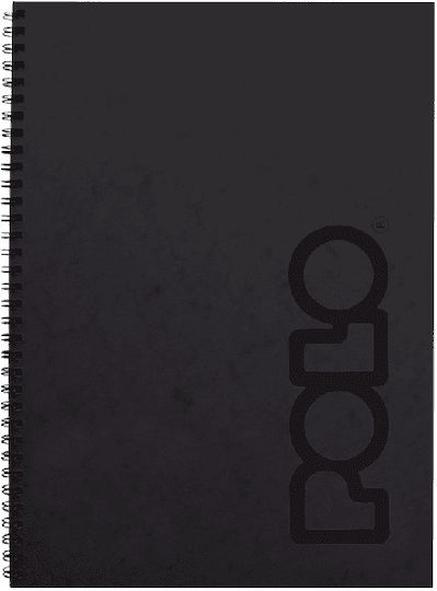 Polo Spiral Caiet Cu dungi B5 40 de Foi 3 de Subiecte Note 1buc