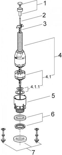 Grohe Integrierter Mechanismus 37088PI0