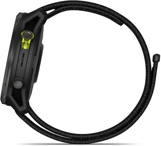 Garmin Enduro 3 Titanium 51mm Αδιάβροχο Smartwatch με Παλμογράφο (Μαύρο)