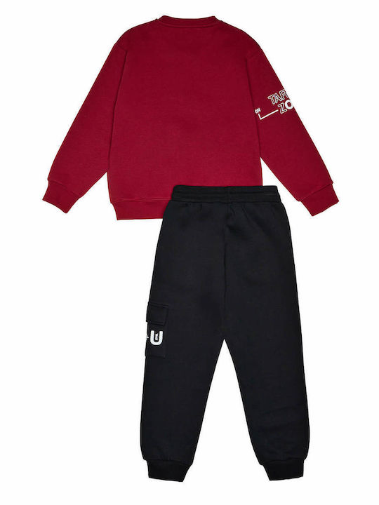 Sprint Kids Sweatpants Set Bordeaux