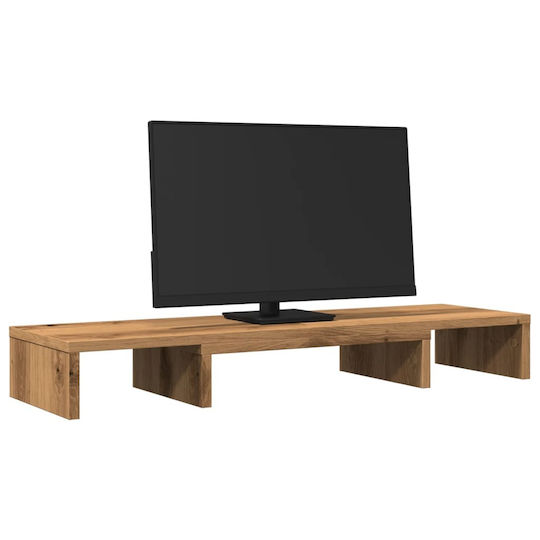 vidaXL Schreibtisch Ständer Bildschirm Braun (854642)