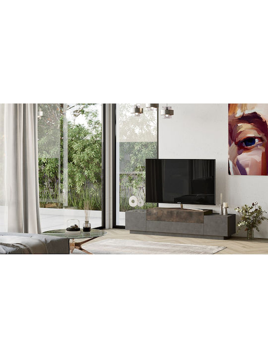 TV Stand Ayrshire Gray/Bronze M160xD37.3xH38.7cm