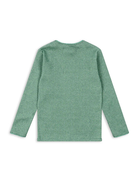 Konges Slojd Kids Blouse Long Sleeve Bottle Green