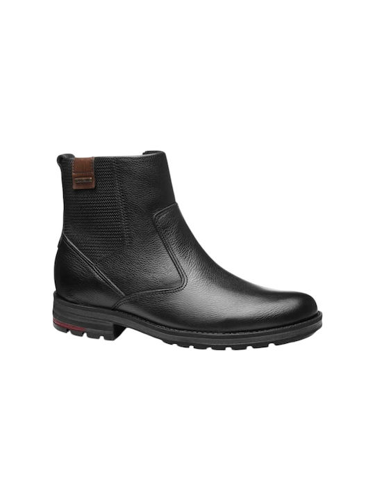 Pegada Men's Leather Boots Black