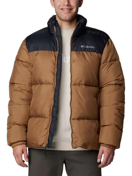 Puffect Iii Jacket Winter Jacke Braun