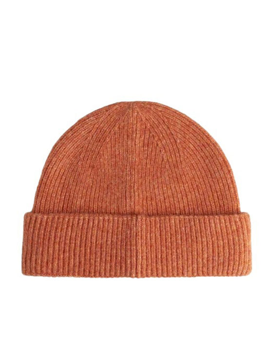 Pepe Jeans Beanie Unisex Beanie Knitted in Orange color