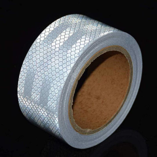 Carner Reflective Tape in White Colour 5m x 5cm