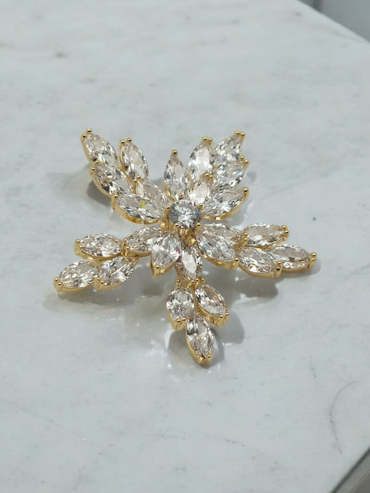 Pin Blume Gelb