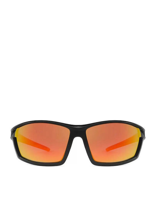 Polareye Sunglasses Μαύρα with Acetate Frame & Orange Lens Polareye Sunglasses Μαύρα with Acetate Frame & Orange Lens