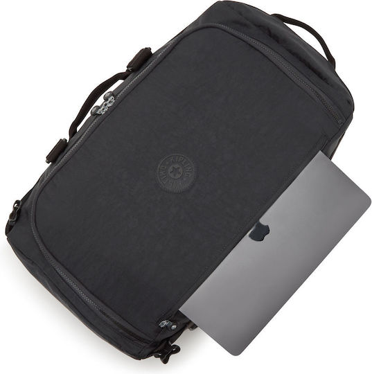 Kipling Jonis Σακ Βουαγιάζ Πλάτης 32lt Μαύρο Υφασμάτινο Μ50xΠ20xΥ29.5εκ.