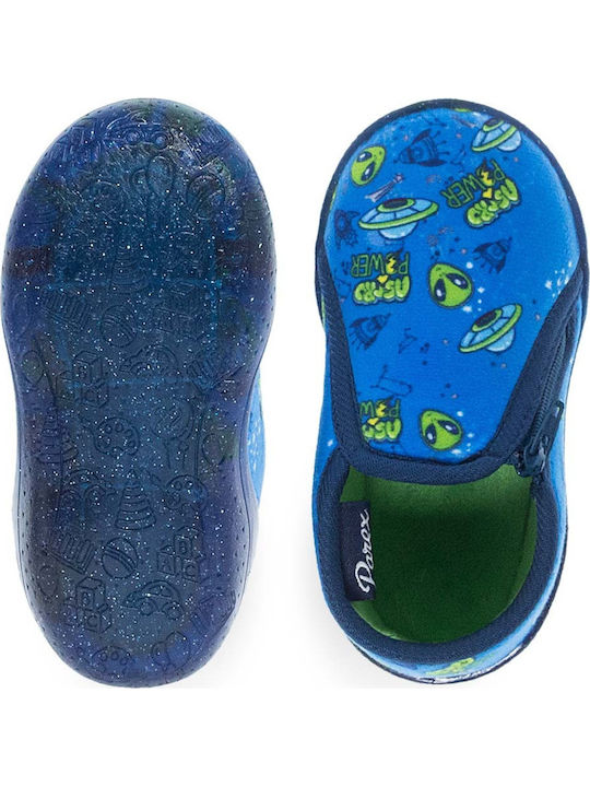 Kids Slippers Boots Blue