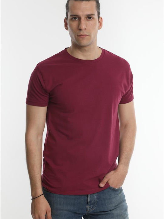 Van Hipster Herren T-Shirt Kurzarm Lila