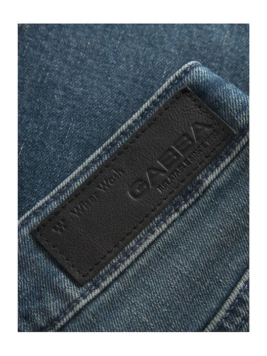 Ανδρικό Παντελόνι Τζιν Relaxed Tapered Fit Μπλε Μεσαίο