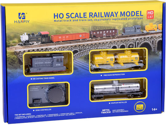 Set with Train Electric train with tanker freight train control unit for 3++ Years