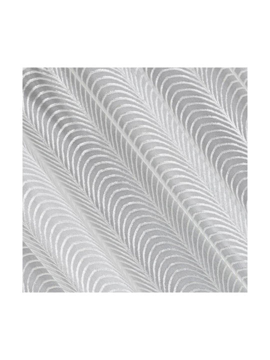 Eurofirany Vorhang mit Bleistiftfalten Kamila Weiß 140x250cm