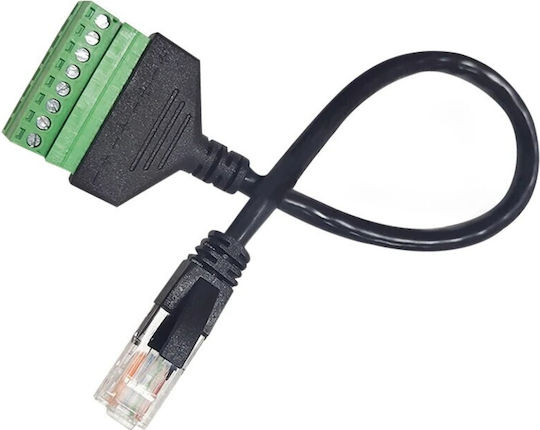 E Zy.Net Καλώδιο 0.2m EZ-RJ45MC8P 1τμχ