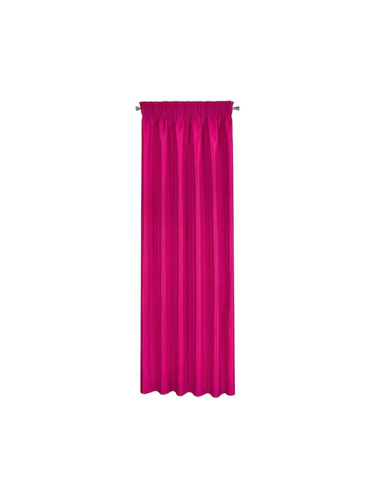 Eurofirany Curtain with Pencil Pleat Rita Fuchsia 140x270cm