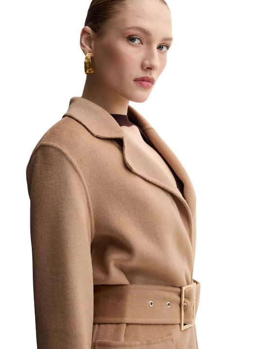 Marciano Clara Γυναικείο Παλτό Beige