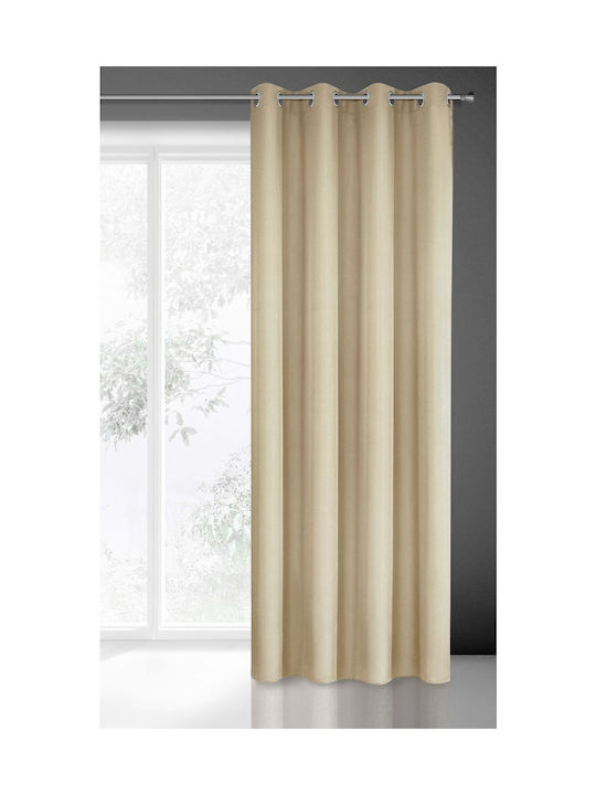 Eurofirany Curtain Rita Beige 140x250cm