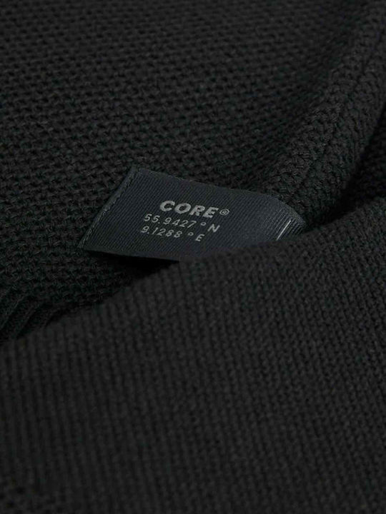 Men's Knitted Cardigan Black