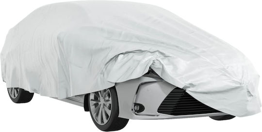 vidaXL Κουκούλα 571x198x132cm Αδιάβροχη XXLarge για Sedan που Στερεώνεται με Ιμάντες