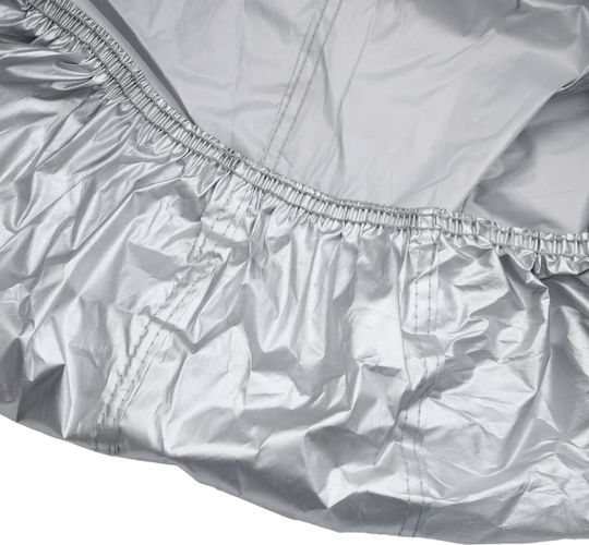 vidaXL Κουκούλα 571x198x132cm Αδιάβροχη XXLarge για Sedan που Στερεώνεται με Ιμάντες