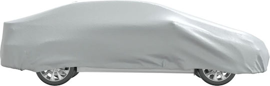 vidaXL Κουκούλα 483x178x130cm Αδιάβροχη XLarge για Sedan που Στερεώνεται με Ιμάντες