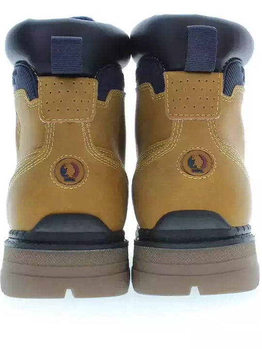 U.S. Polo Assn. Gelb Herrenstiefel