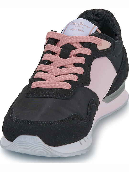 London Παιδικά Sneakers Μαύρα