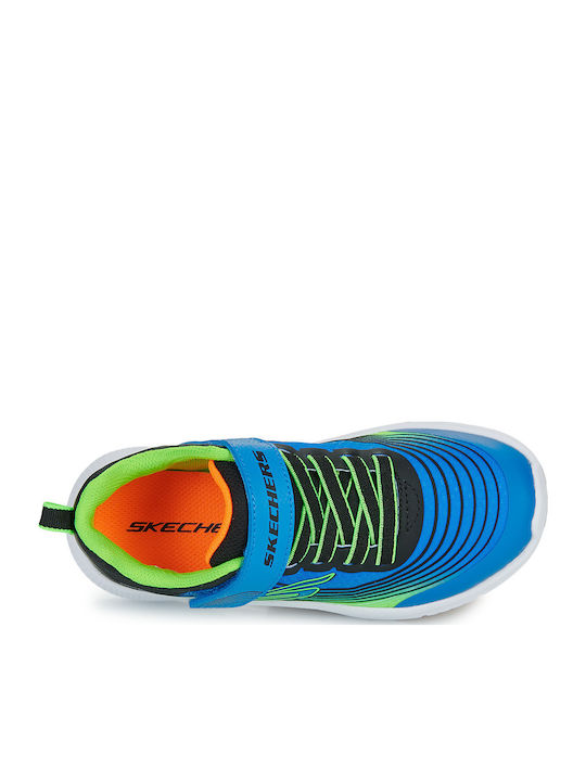 Microspec Kids Sneakers with Scratch Blue